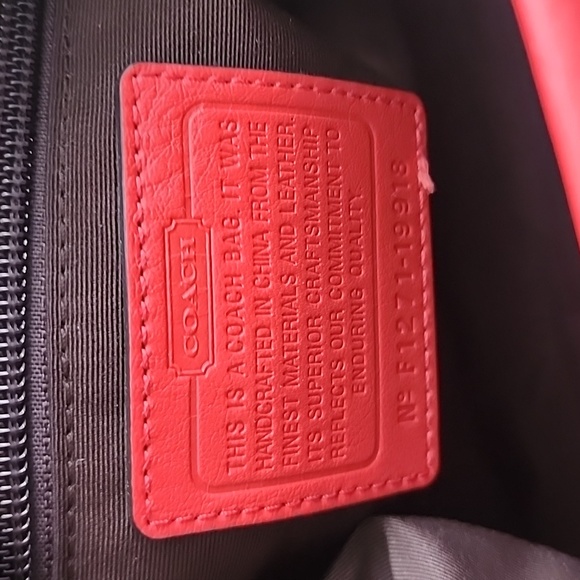 Coach Womens Multicolor Signature Print Adjustable Strap - Picture 4 of 5